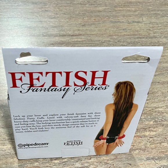 NWT Original Furry Cuffs with keys by Fetish Fantasy Series - Picture 2 of 10